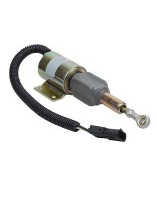 Rareelectrical - New 12 Volt Shut Down Solenoid Compatible With Cummins 6C 8.3L Industrial Engine 3930235