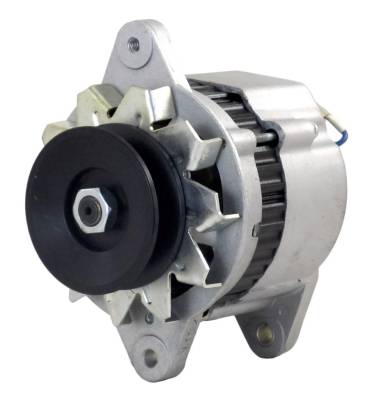 Rareelectrical - New Alternator Compatible With Isuzu Industrial Engine C240 C330 4Jb1 1990-07 Lr220-27 Lr220-27B