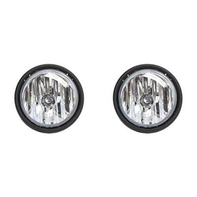 Rareelectrical - New Clear Fog Light Pair Fits Freightliner Hd Columbia 112 2000-2011 A0632497000