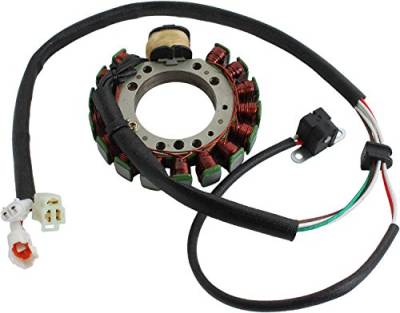 Rareelectrical - New Stator Compatible With Yamaha Big Bear 350 2Wd 4Wd 4X4 Kodiak 400D 21-911 21911 3Hn855101000