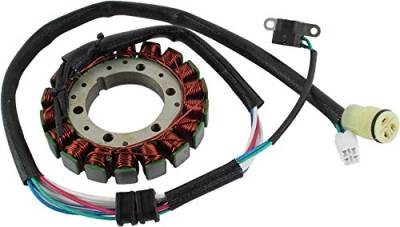 Rareelectrical - New Stator Compatible With Yamaha Raptor Warrior 350 5Nf-81410-00-00 21-917 5Nf814100000 21917