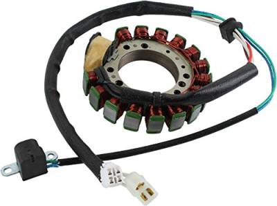 Rareelectrical - New Stator Compatible With Yamaha Atv Grizzly 600 98 4Wv-85510-00-00 4Wv855100000 75-1008 751008