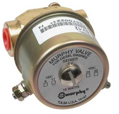 Rareelectrical - New Fuel Shut-Off Solenoid Replacement Compatible With F.W. Murphy 55700221 Diesel Engines