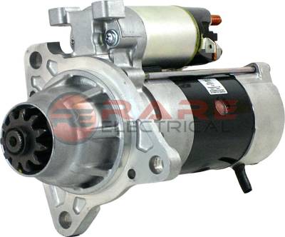 Rareelectrical - New Starter Motor Compatible With Mitsubishi Ms280 Ms380-2 Kobelco Excavator Sk300 Sk400 6D22 Engine