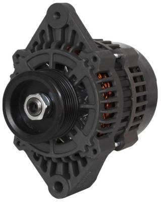 Rareelectrical - New 12V Cw 70A 6 Groove Pulley Alternator Compatible With Hyster Forklift S120xms 19020615