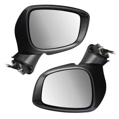 RAREELECTRICAL - New Pair Of Mirror Compatible With The Mazda Cx-3 Sport Sport Utility 4-Door 2.0L 2016 2017 2018