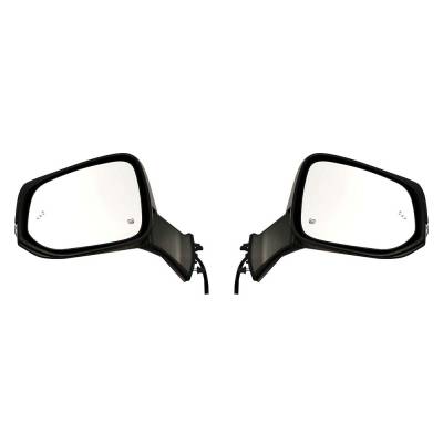 Rareelectrical - New Pair Of Mirror Compatible With Toyota Highlander Hybrid Xle Le Sport Utility 4-Door 2.5L 3.5L