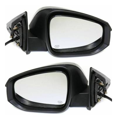 Rareelectrical - New Pair Of Mirror Compatible With Toyota Highlander Xle Hybrid Limited Le Plus Sport Utility 4-Door