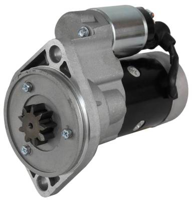 Rareelectrical - New Starter Motor Compatible With Mustang Skid Track Loader Mtl16 Yanmar 4Tne98 4Tne98tbl Engine