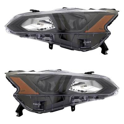 Rareelectrical - New Pair Of Headlights Compatible With Nissan Altima 2.5L 2022-2022 By Part Numbers Ni2502299