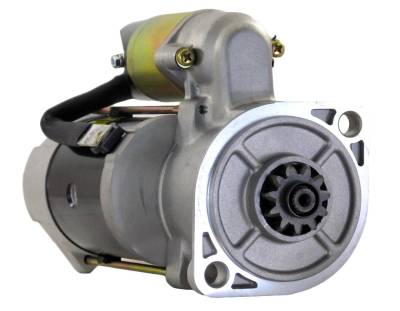 Rareelectrical - New Starter Compatible With Halla Heavy Industries Perkins Engines Tm000a08601 Tm000a08601as