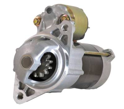 Rareelectrical - Starter Motor Compatible With Iseki Gc2300 Engine 228000-8160 228000-8161 2280008160 2280008161