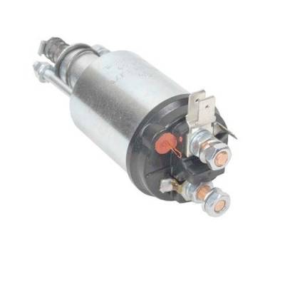 Rareelectrical - New 12 Volt Solenoid Compatible With Lucas M127 Allis Chalmers Jcb Perkins 60933111 77121 77121A