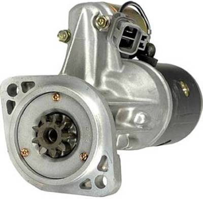 Rareelectrical - New Starter Compatible With Nissan Fork Lift Wf05 Wgf03 S114-482 2330052H00 S114-482A 23300-K8405