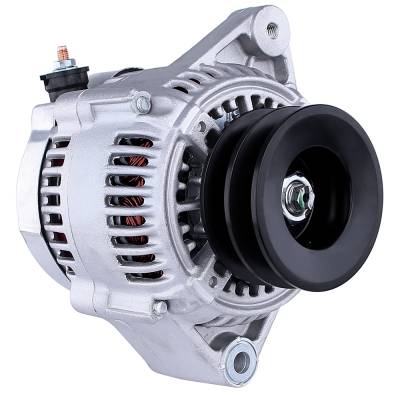 Rareelectrical - New Alternator Compatible With Yanmar 6Lp Marine Engines Equipped With Denso Alternator 119773-77200