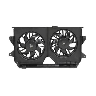 Rareelectrical - New Dual Radiator And Condenser Fan Compatible With Chrysler Town & Country 05-07 4677695Aa