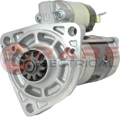 Rareelectrical - New 24V Starter Motor Compatible With Nissan Rm80 Rm90 Engine M8t60174 M8t60173 23300-Z5570