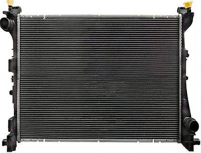 Rareelectrical - New Radiator Assembly Compatible With 2014-2015 Fiat 500L 1.4L Turbo 68202037Aa Fi3010101