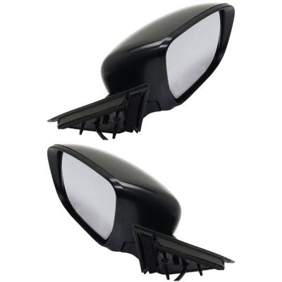 Rareelectrical - New Pair Of Mirror Compatible With Nissan Rogue Advance Sv Sense Sl Select Exclusive Sport Utility - Image 3