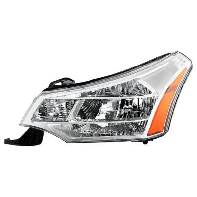 Rareelectrical - New Left Halogen Headlights Compatible With Ford Focus S Coupe 2 Door 2.0L 2008 By Part Number 8S4z - Image 1