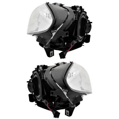 Rareelectrical - New Pair Of Headlights Compatible With Bmw 528I Lujo Sedan 4-Door 2011 2012 2013 By Part Numbers - Image 3