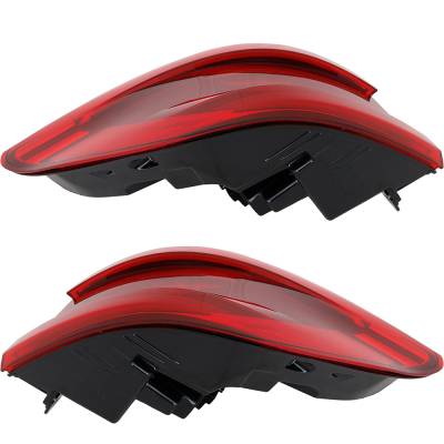 Rareelectrical - New Pair Of Tail Lights Compatible With Mercedes-Benz Sprinter 2500 Extended Standard Cargo - Image 3