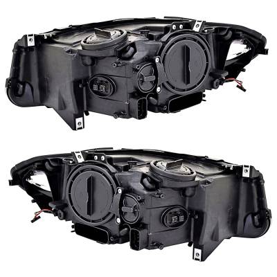 Rareelectrical - New Pair Of Headlights Compatible With Bmw 535I Xdrive Base Sedan 4-Door 2011 2012 2013 By Part - Image 2