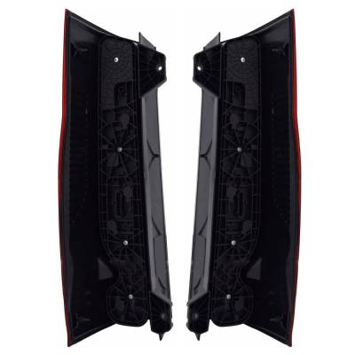 Rareelectrical - New Pair Of Tail Lights Compatible With Mercedes-Benz Sprinter 2500 Standard Extended Passenger - Image 2