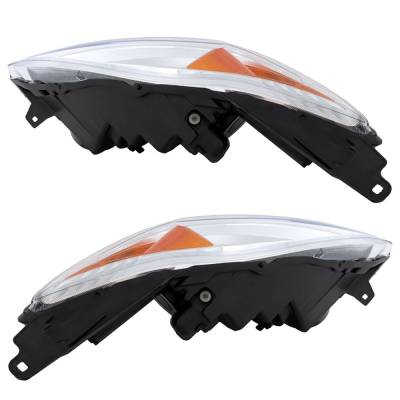 Rareelectrical - New Pair Of Headlights Compatible With Ford C-Max Energi Sel Hatchback 2013 2014 2015 2016 By Part - Image 4