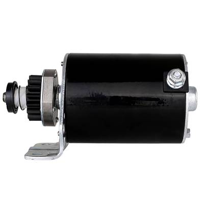 Rareelectrical - New Starter Motor Compatible With Briggs Stratton Cooled Engines 7Hp 8Hp With Free Gear 391423 - Image 3