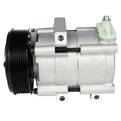 Rareelectrical - New A/C Compressor Compatible With Ford E-350 Econoline Base Xl Cutaway Van 5.4L 6.8L 1997 1998 1999 - Image 5