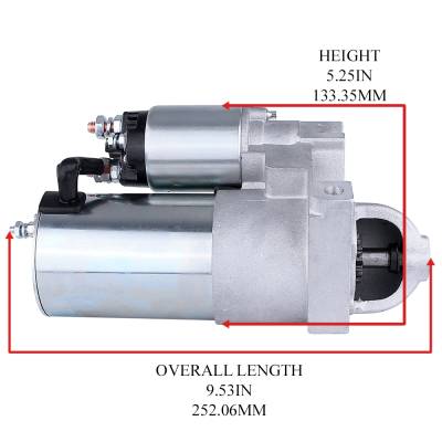 Rareelectrical - New 11 Tooth 12V Starter Fits Volvo Penta Engine 3.0Gl 3.0Gs Aq175a 50-812429A2 - Image 2