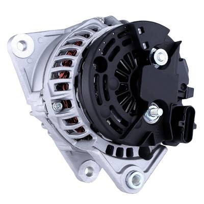 Rareelectrical - New 24V Alternator Compatible With Case Wheel Loader 521D 521E 4.5L 0124555005, 0-124-555-005, - Image 4