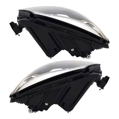 Rareelectrical - New Pair Headlights Compatible With Mercedes Benz Gle43 Amg 3.0L Gle63 Amg S 5.5L Base Coupe 2017 - Image 4