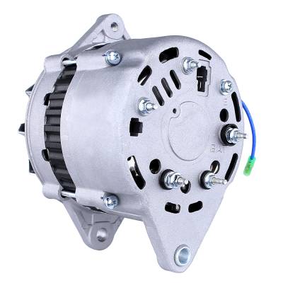 Rareelectrical - New 12V 80Amp Alternator Fits Yanmar Marine Engine 4Jh2-Dte 4Jh2-E 186927 186929 - Image 4