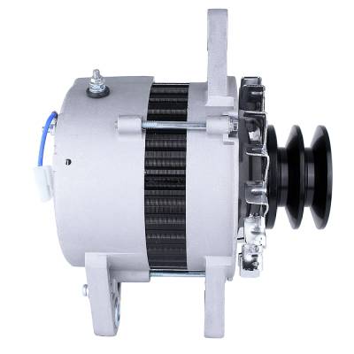 Rareelectrical - New 24V Alternator Compatible With 1986-2007 Isuzu Engine 0-35000-3012 0-35000-3013 0-35000-3410 - Image 2