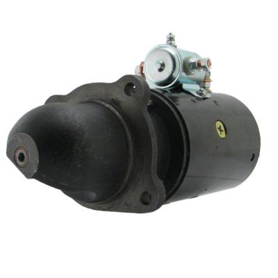 Rareelectrical - New 9T Direct Drive Starter Motor Compatible With Case Combine 600 660 46-444 46-720 A36584 - Image 2