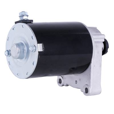 Rareelectrical - Starter Compatible With Briggs Stratton 14 16 18 Horizontal Mount Hp 497596 With Free Gear - Image 3