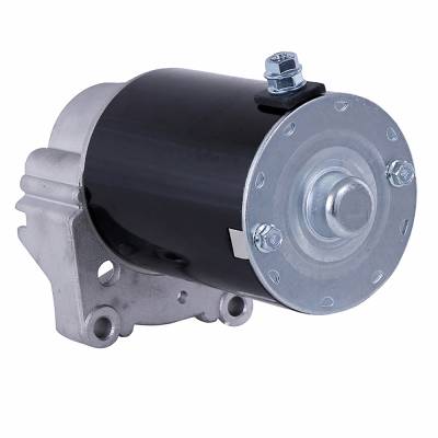 Rareelectrical - New Starter Motor Compatible With Briggs & Stratton 14 16 18 Hp Starter 497596 V Twin With Free Gear - Image 4