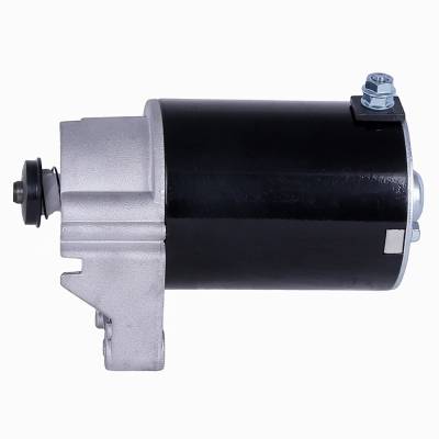 Rareelectrical - New Starter Motor Compatible With Briggs & Stratton 14 16 18 Hp Starter 497596 V Twin With Free Gear - Image 5