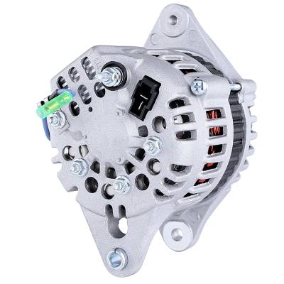 Rareelectrical - New Alternator Compatible With Mahindra Tractor 2810 Hst 3510 4100 4Wd 12 Volt Daewoo Kioti - Image 3