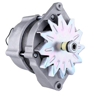 Rareelectrical - New Alternator Compatible With John Deere Marine New Holland Dozer Thermo King At173624, Re50 - Image 1