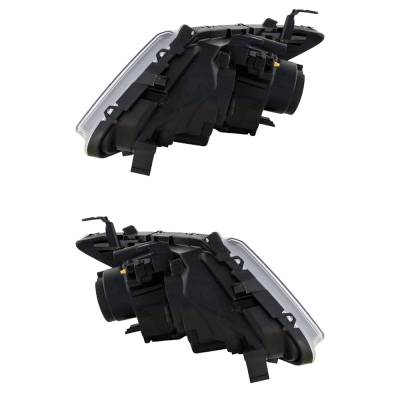 Rareelectrical - New Pair Of Hid Headlights Compatible With Honda Odyssey Touring Elite Mini Van 2014 2015 2016 2017 - Image 9