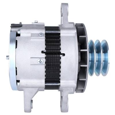 Rareelectrical - New 60A 24 Volt Alternator Compatible With Hitachi Excavator Ex400lc-3 6Rb1 1989-On Lr240-31B - Image 2