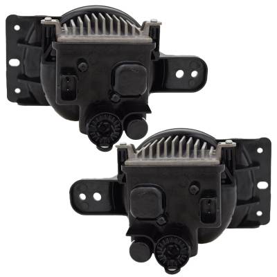 Rareelectrical - New Pair Of Fog Lights Compatible With Jeep Gladiator Wrangler 2021 2022 2023 2024 By 19-6348-00-9 - Image 4