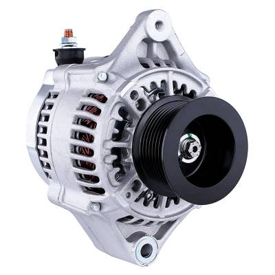 Rareelectrical - New 12V 90A Alternator Compatible With John Deere Marine 8.1 12.5L Engine Re500227 102211-1180 - Image 1