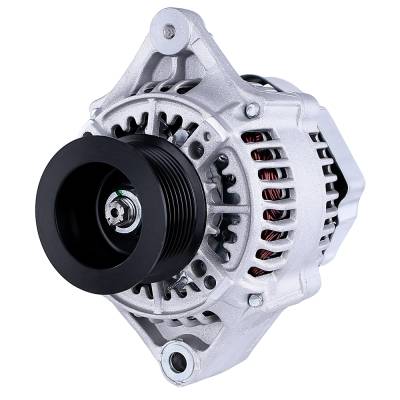 Rareelectrical - New 12V 90A Alternator Compatible With John Deere Marine 8.1 12.5L Engine Re500227 102211-1180 - Image 2