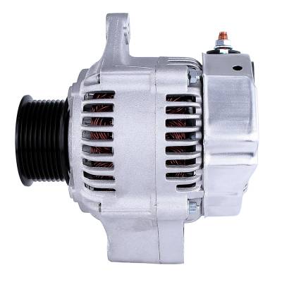 Rareelectrical - New 12V 90A Alternator Compatible With John Deere Marine 8.1 12.5L Engine Re500227 102211-1180 - Image 3