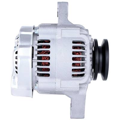 Rareelectrical - New 12V 55A Alternator Compatible With John Deere Excavator 35D Zts 50D Zts Am809216 Lva12467 - Image 2