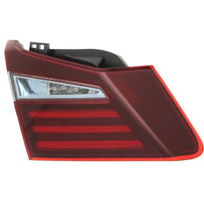 Rareelectrical - New Left Tail Lights Compatible With Honda Accord 2.0L 2017-2017 By Part Numbers 34155T2aa31 - Image 2